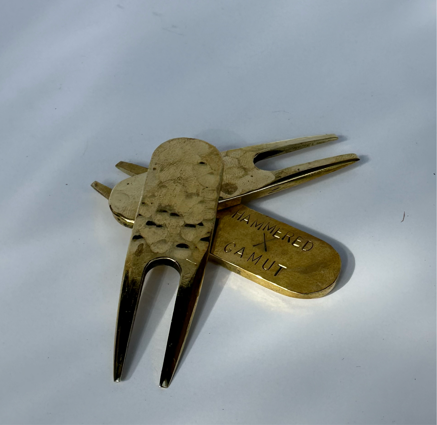 The Players Divot Tool (solid brass)
