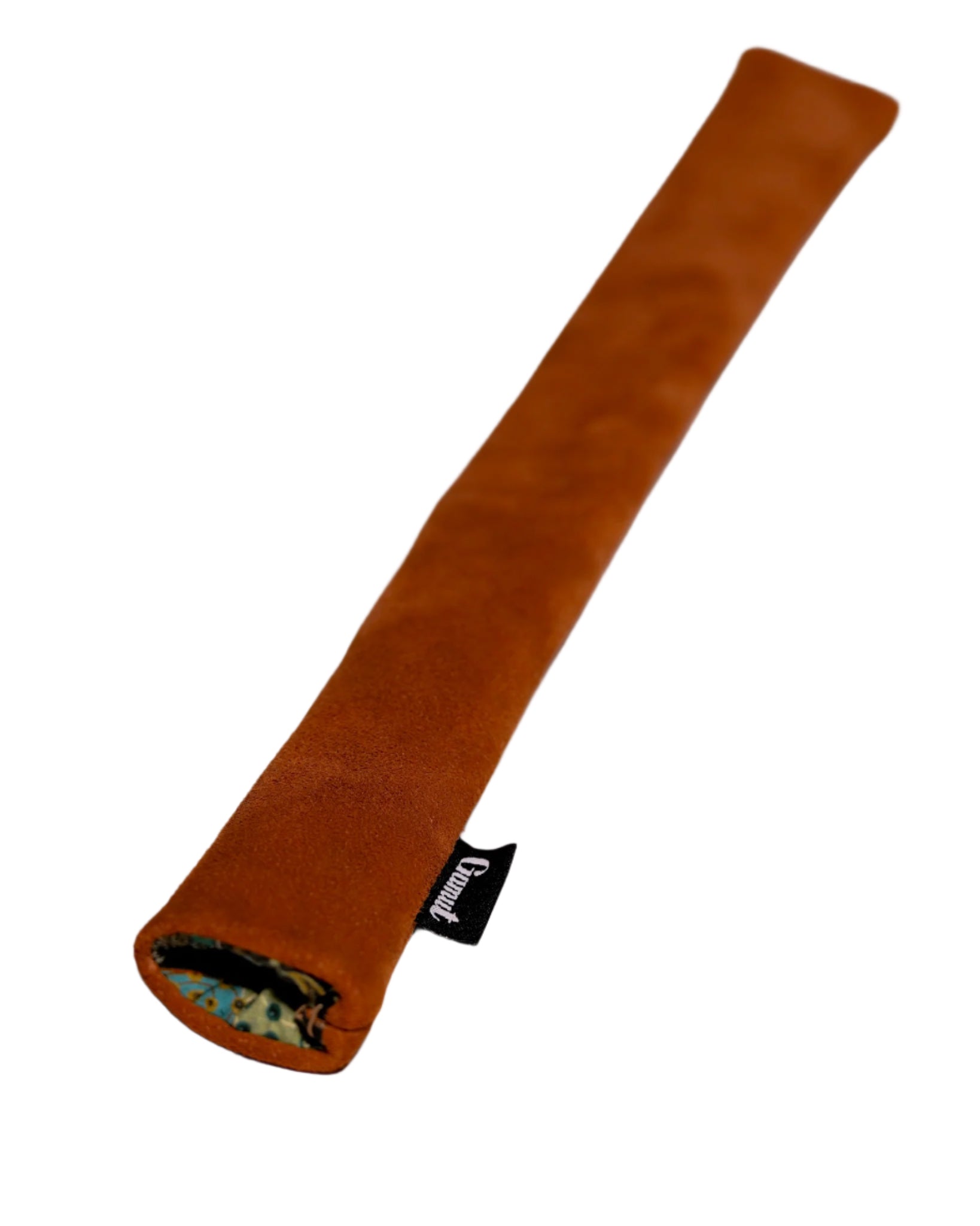 brown suede alignment stick cover